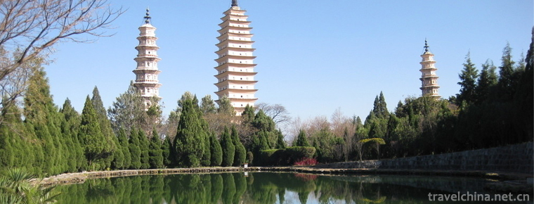 The Chongsheng Temple And The ThreePagoda 