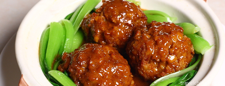 Stewed Pork Ball in Brown Sauce