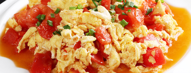 stired egg and tomato 