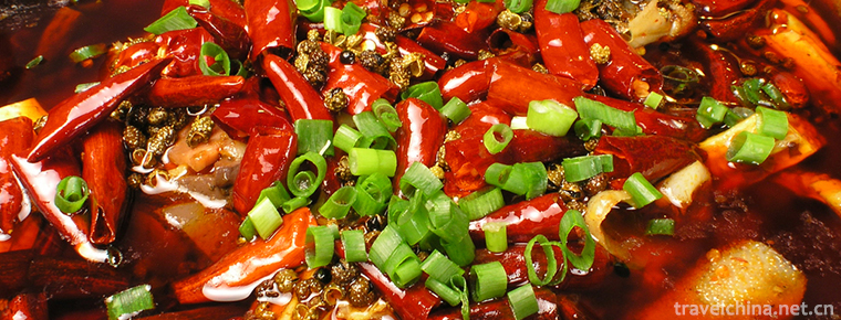 Duck Blood in Chili Sauce
