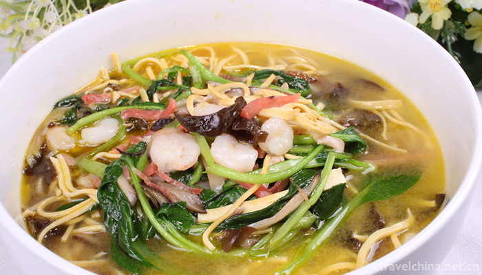 Braised-Shredded-Chicken-with-Ham-and-Dried-Tofu-9
