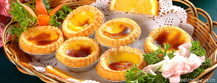 Portuguesestyle egg tarts 