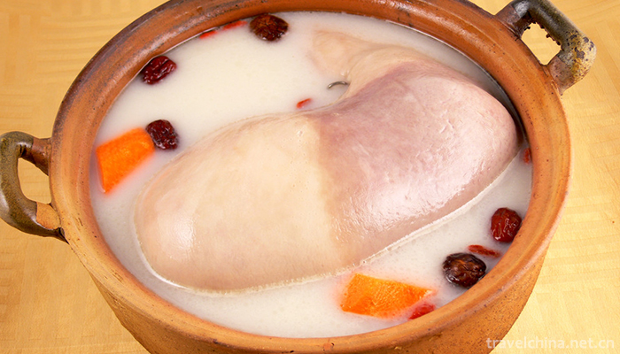 Pork-stomach-stewed-chicken-1