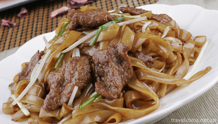 Dry-fry-rice-noodles-with-beef--8