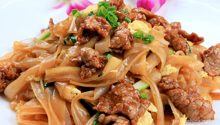 Dry-fry-rice-noodles-with-beef--7