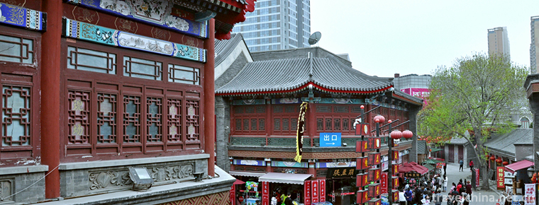 Tianjin Ancient Culture Street Tourist Area Jinmen Hometown