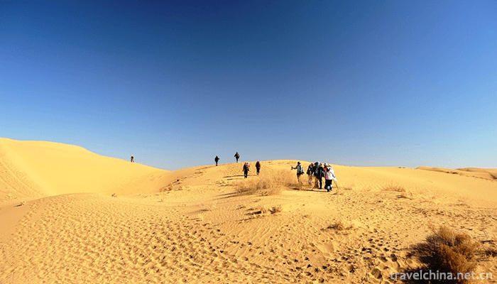 Xiangsha-Bay-Scenic-Spot-in-Dalat-Banner,-Ordos-7