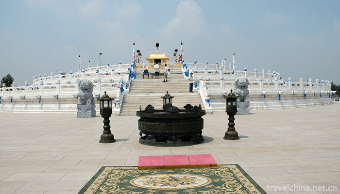 Genghis khan mausoleum tourist area 3