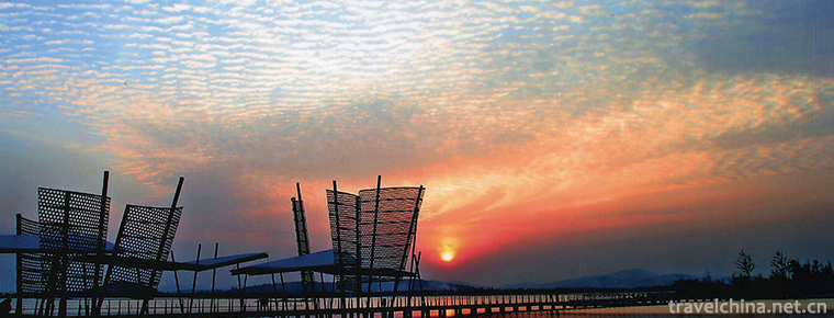 Tourist Area of Wu Taihu Lake in Suzhou 