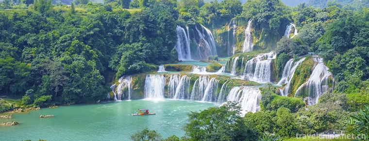 Detian waterfall 