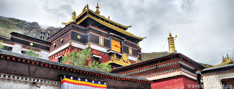 Zhashlenbu Temple Scenic Spot in Shigaze 