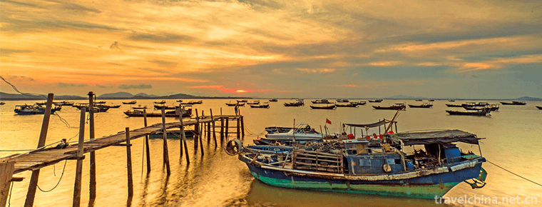 Hailing Island Dajiao Bay Sea Silk Road Tourist Area Yangjiang City 