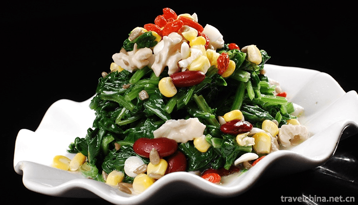 Spinach-with-Eight-Delicacies-6