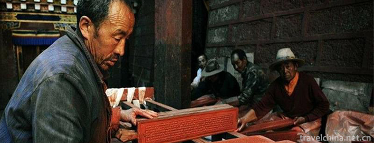 Tibetan Engraving and Printing Techniques 