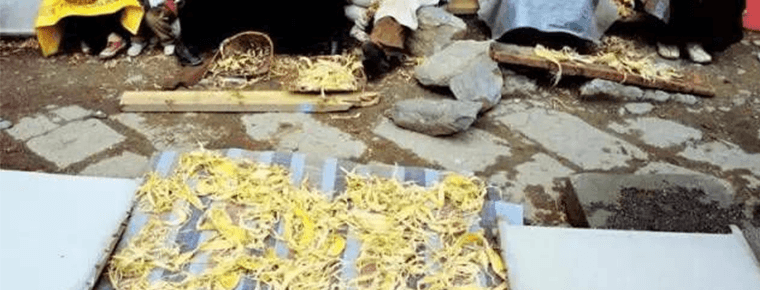 Tibetan Paper making Techniques 