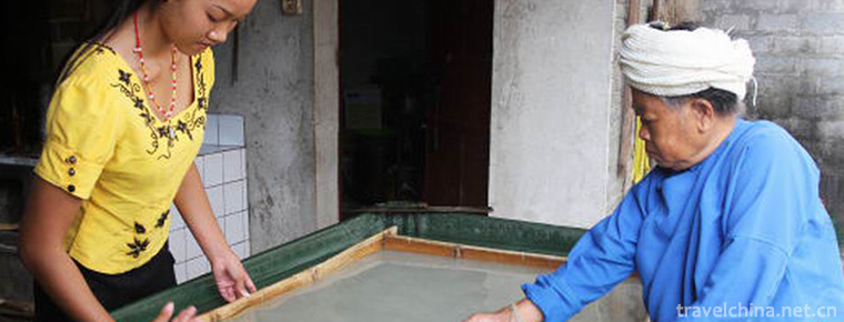 Handmade Paper Making Skills of Dai and Naxi Nationalities
