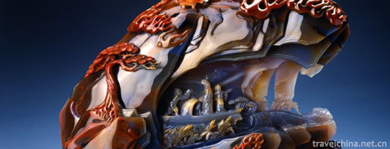 Fuxin agate carving