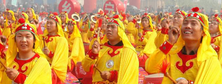 Auspicious gongs and drums in southern Shanxi