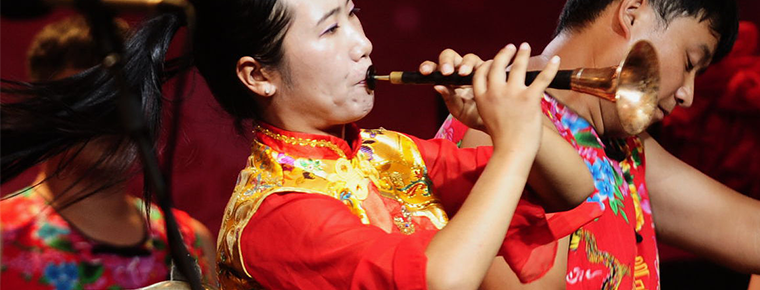 Drum and percussion music in Southwest Shandong