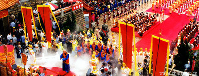 Mazu memorial ceremony