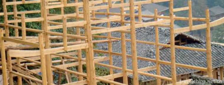 Construction Techniques of Miaozhai Diaojiao Building