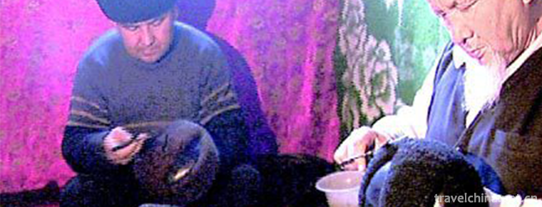 Uygur Karakul fetus