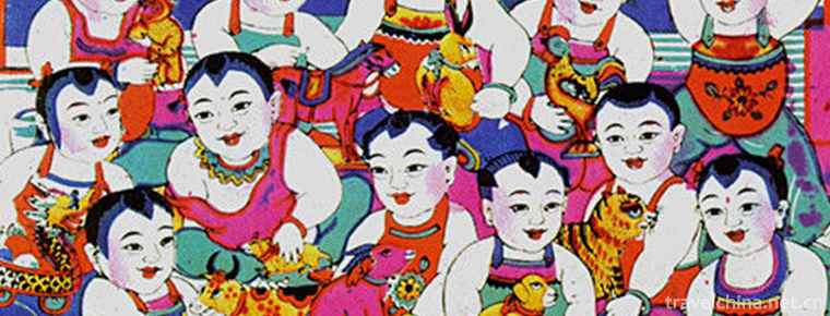 Yangjiabu woodcut New Year paintings