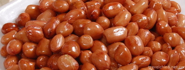 Fried peanuts