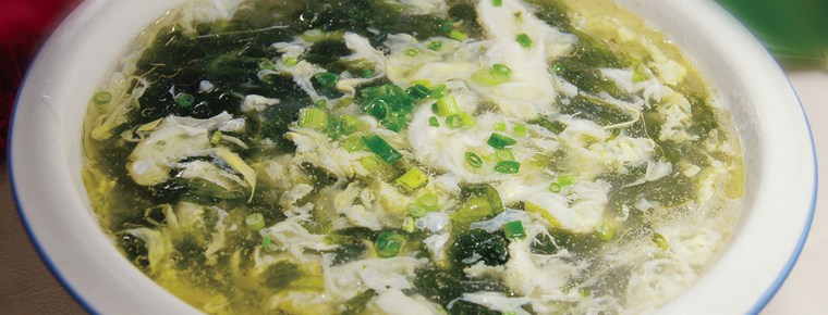 Seaweed and Egg Soup