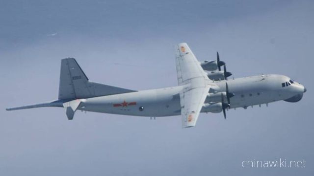 PLA military aircraft entered Taiwan's southwest airspace yesterday evening
