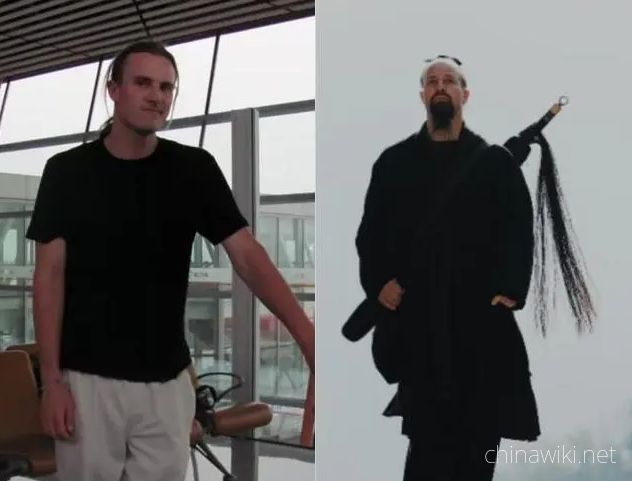 American man responds to 14 years of martial arts practice with blonde hair turning black